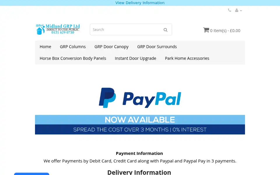 Screenshot of midlandgrp.co.uk