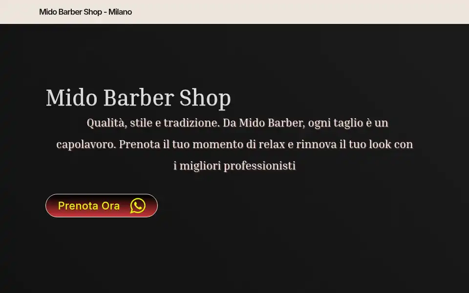 Screenshot of midobarber.carrd.co