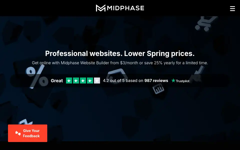 Screenshot of midphase.com