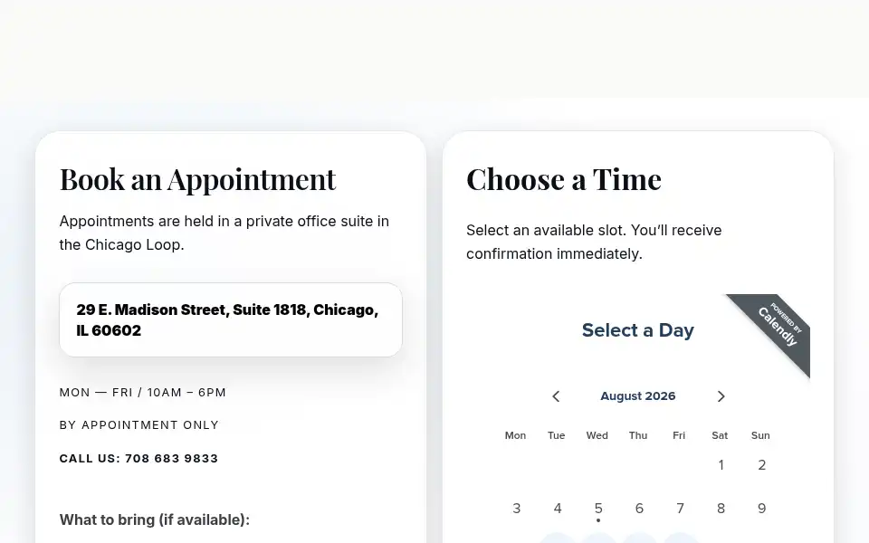 Screenshot of midwestdiamondbuyers.com