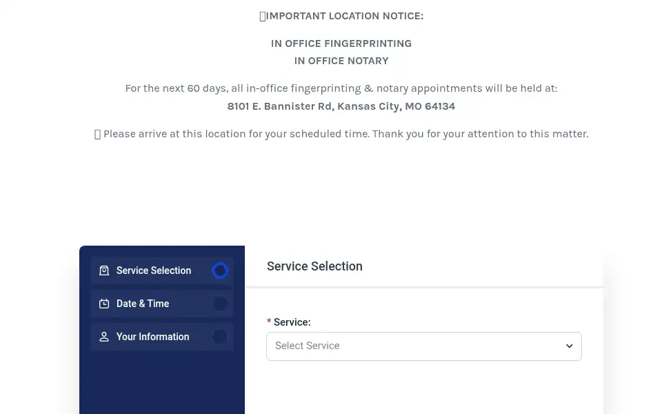 Screenshot of midwestidentityservices.com