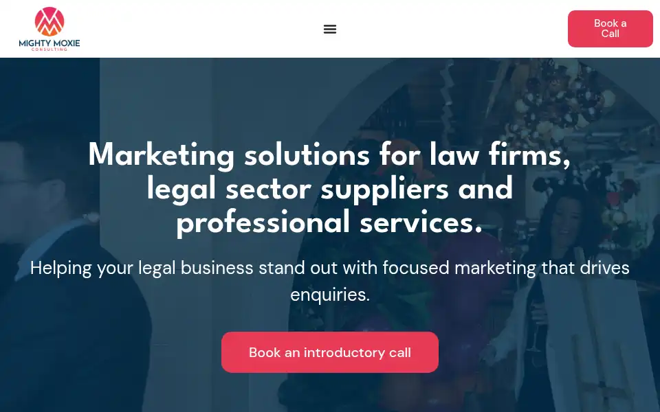 Screenshot of mightymoxiemarketing.co.uk