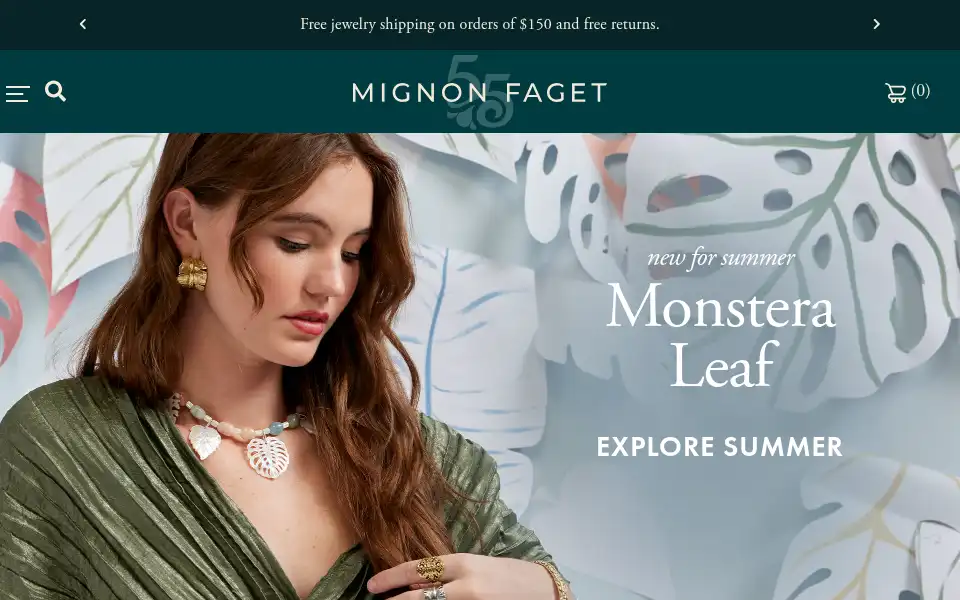 Screenshot of mignonfaget.com