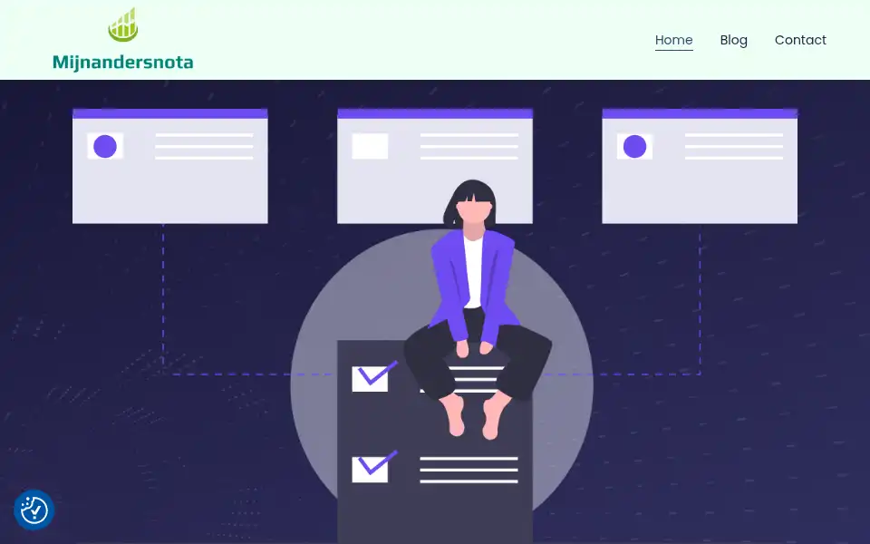 Screenshot of mijnandersnota.nl