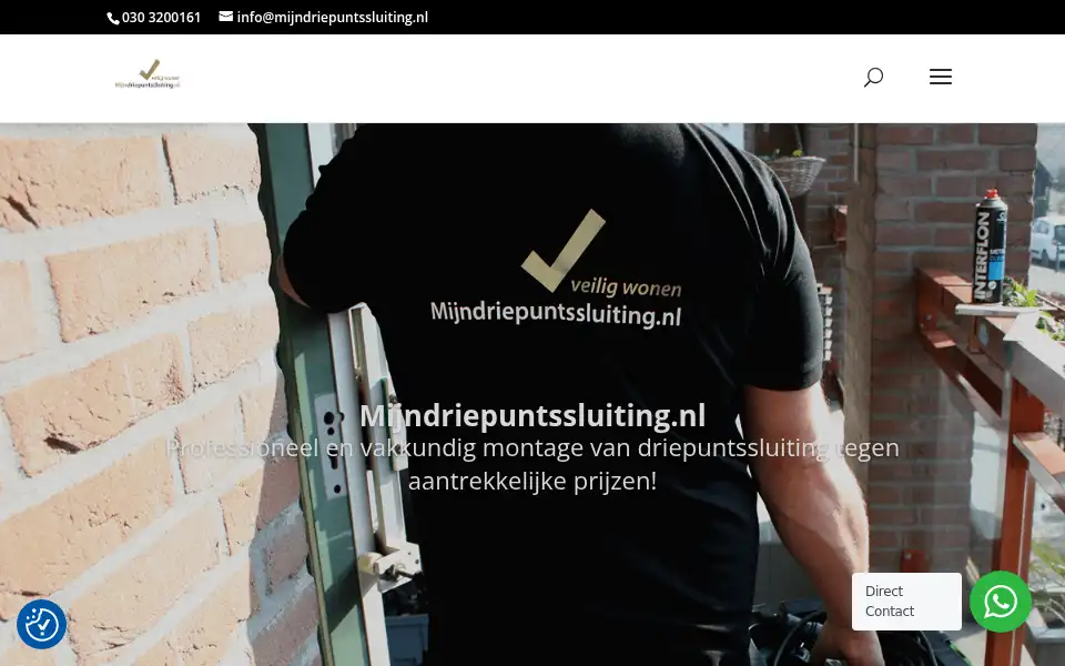 Screenshot of mijndriepuntssluiting.nl