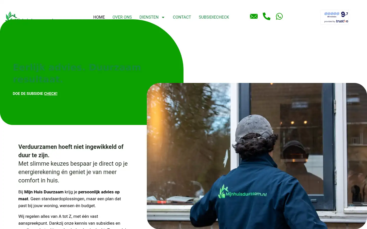 Screenshot of mijnhuisduurzaam.nl