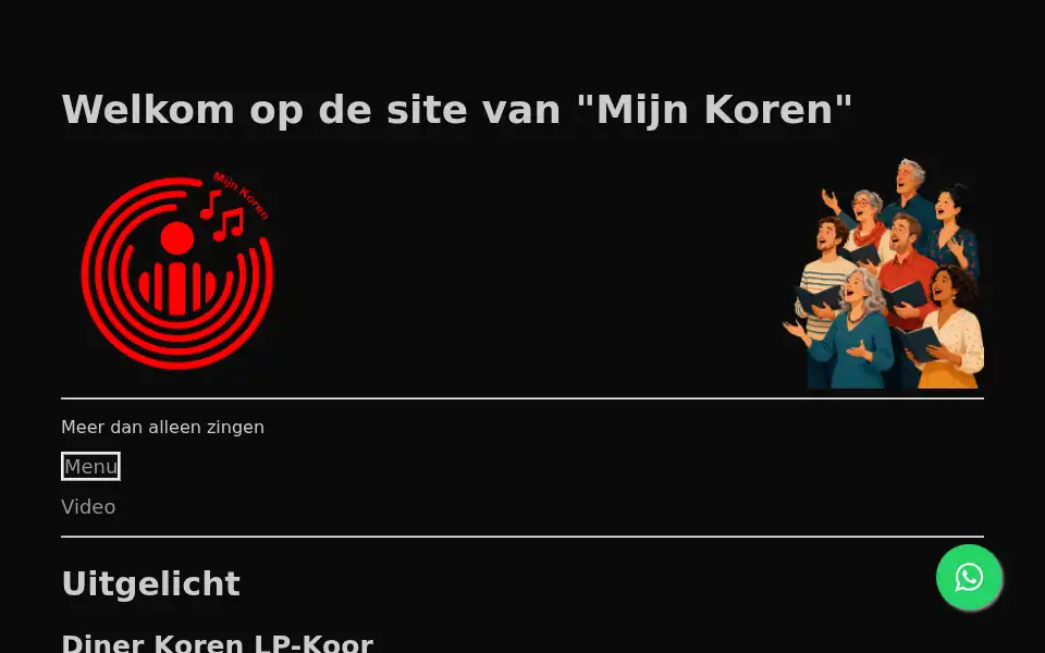 Screenshot of mijnkoren.nl