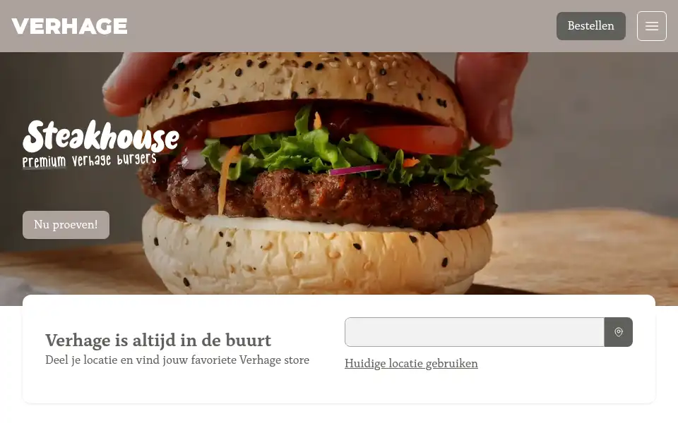 Screenshot of mijnverhage.nl