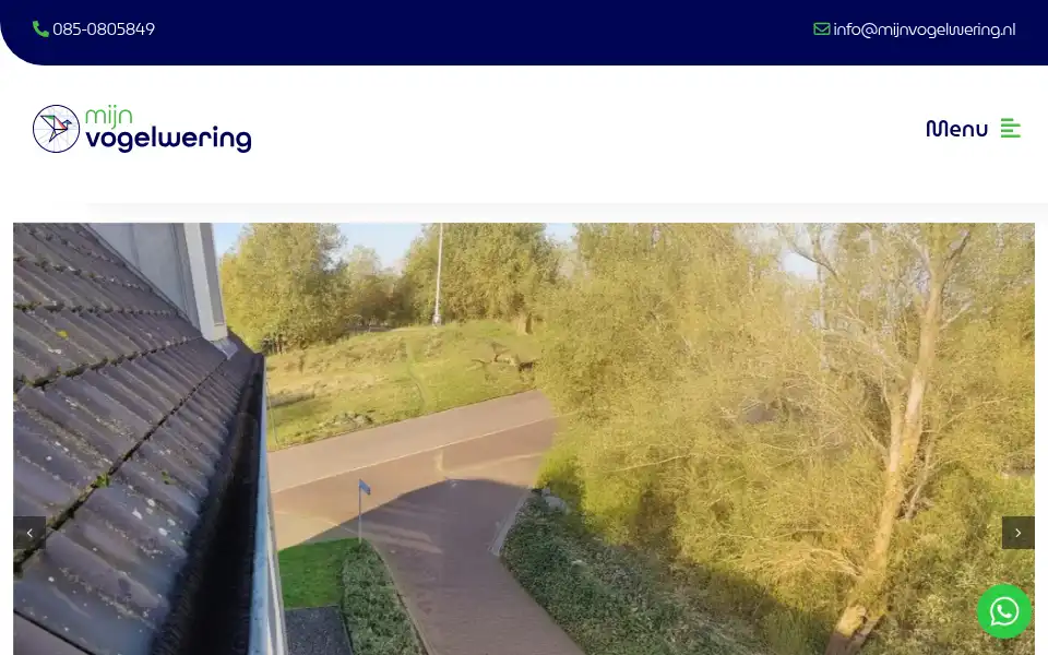 Screenshot of mijnvogelwering.nl