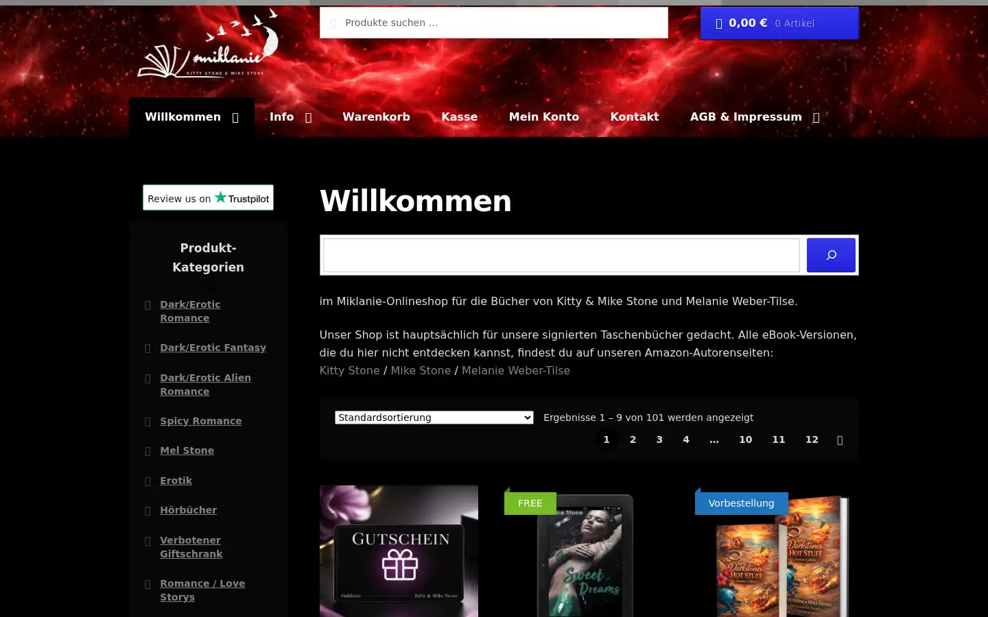 Screenshot of miklanie.de