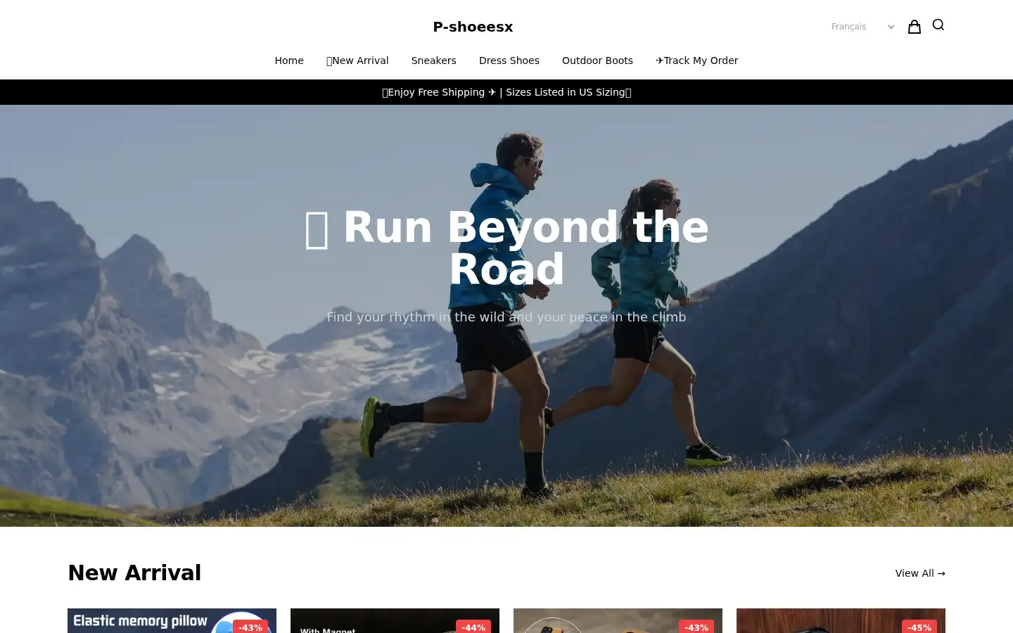 Screenshot of mikooshoe.com