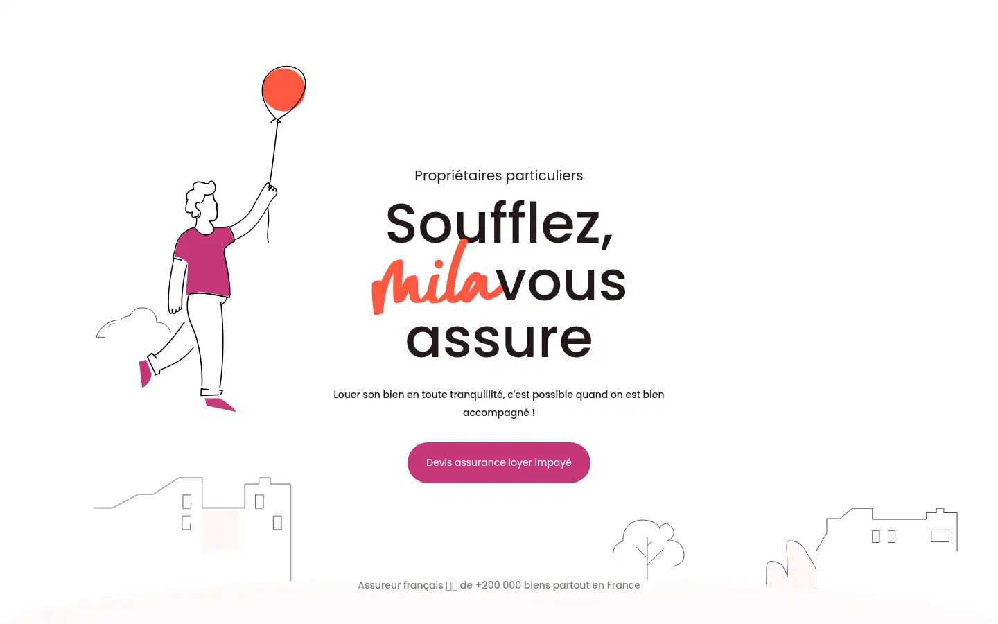 Screenshot of mila.direct