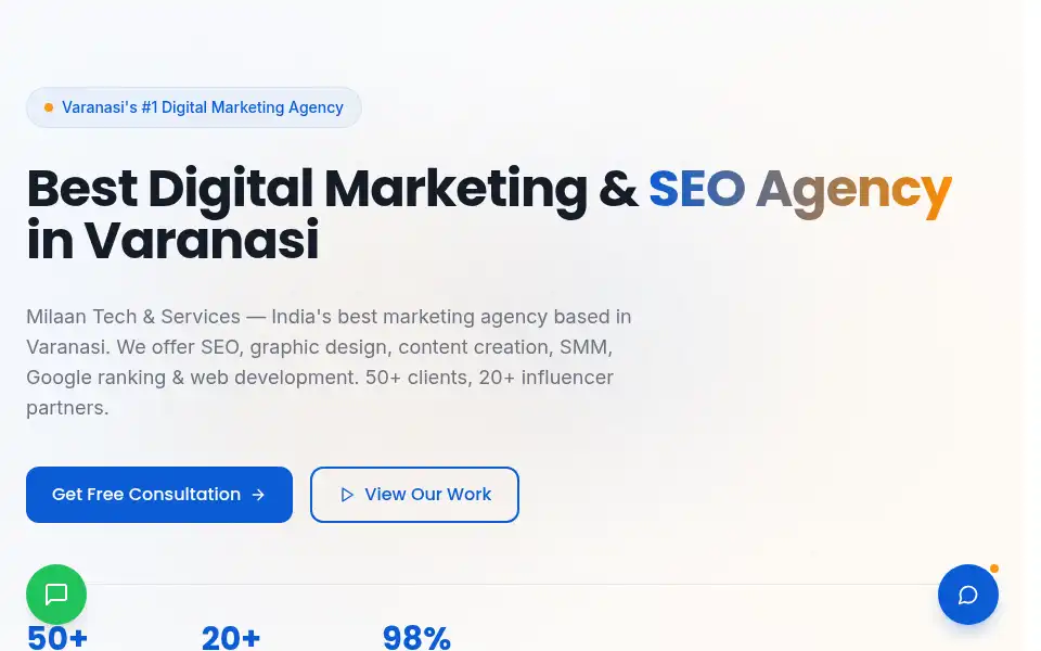Screenshot of milaantech.com