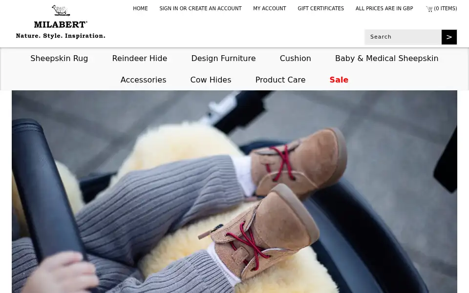 Screenshot of milabert.com