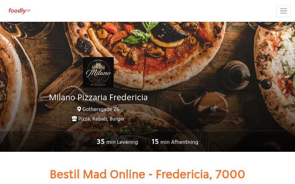 Screenshot of milano7000.nu