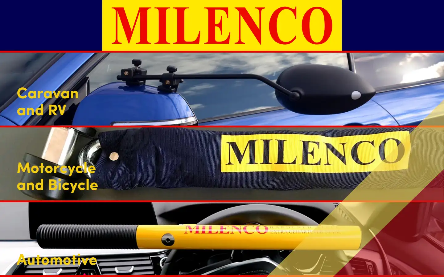 Screenshot of milenco.com