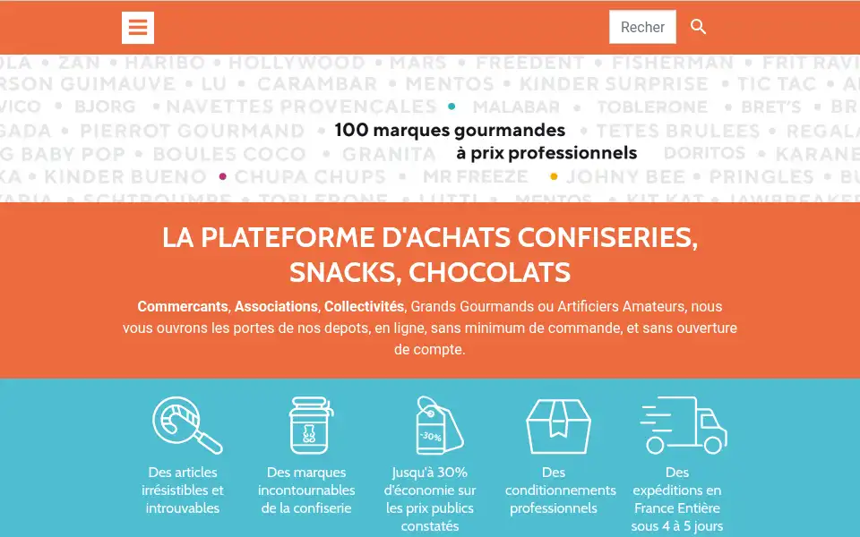 Screenshot of milleproduits.com