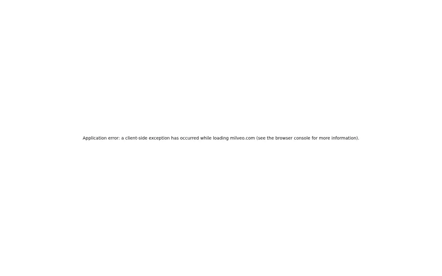 Screenshot of milveo.com