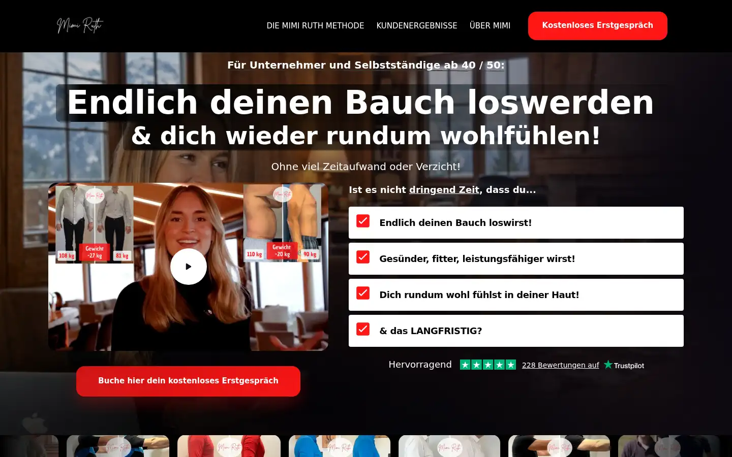 Screenshot of mimiruth.com