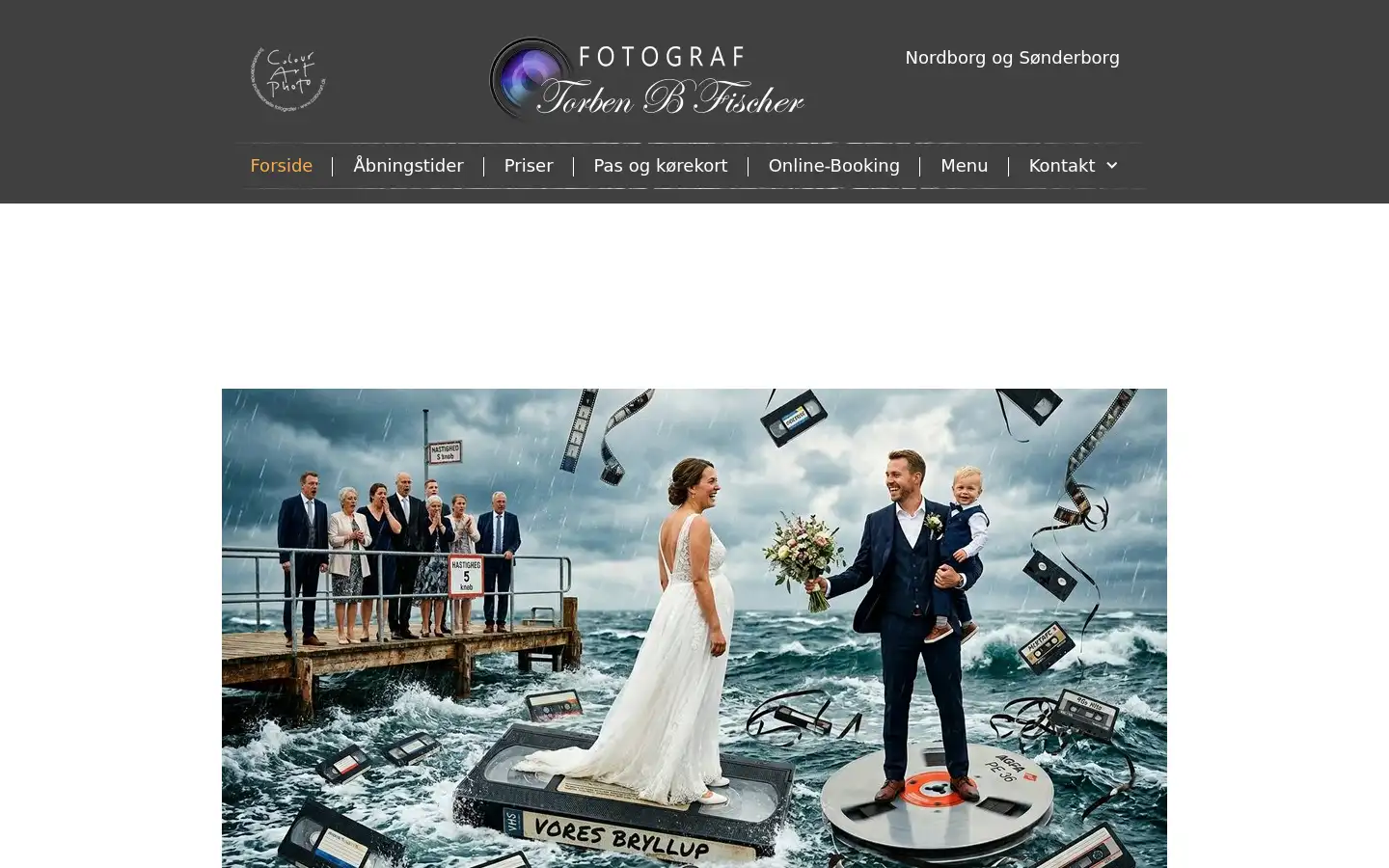 Screenshot of min-fotograf.dk