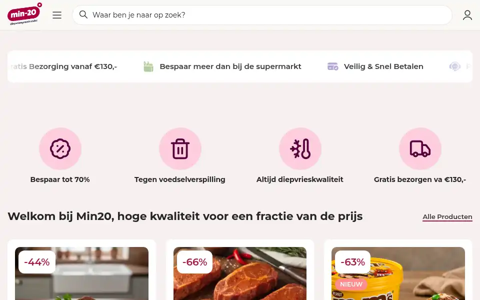 Screenshot of min20.nl