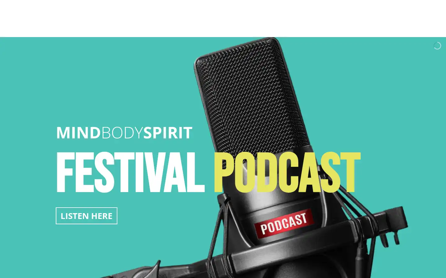 Screenshot of mindbodyspirit.co.uk