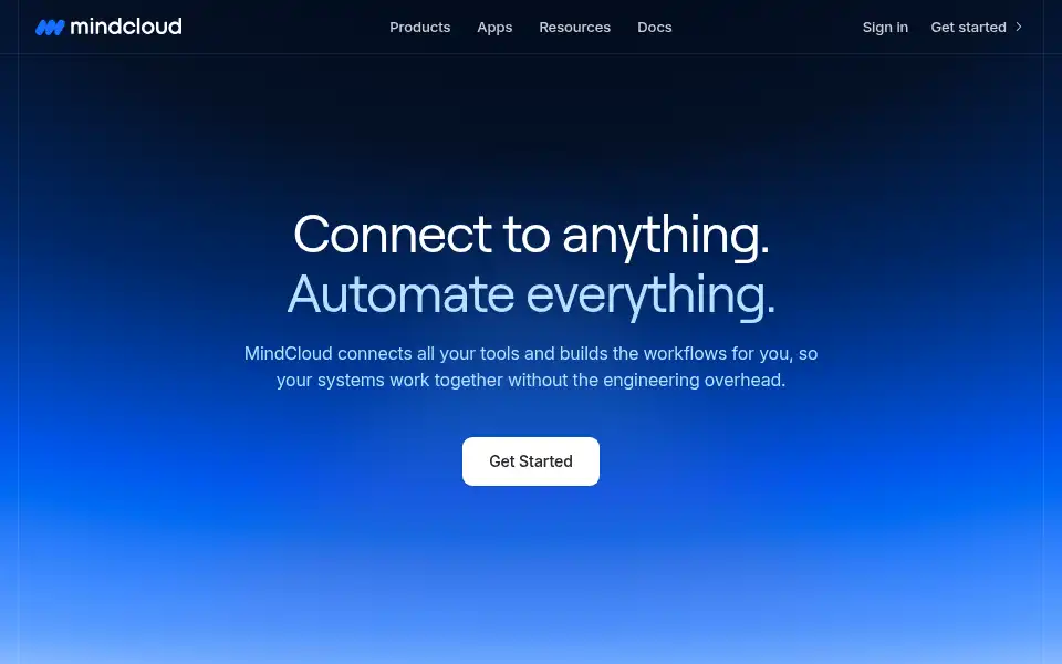 Screenshot of mindcloud.co