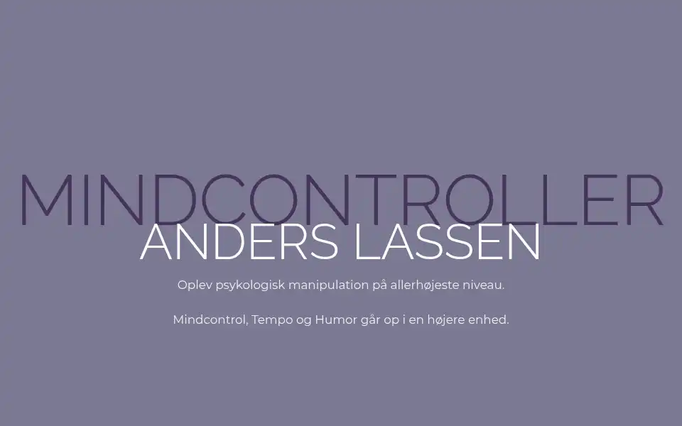 Screenshot of mindcontroller.dk