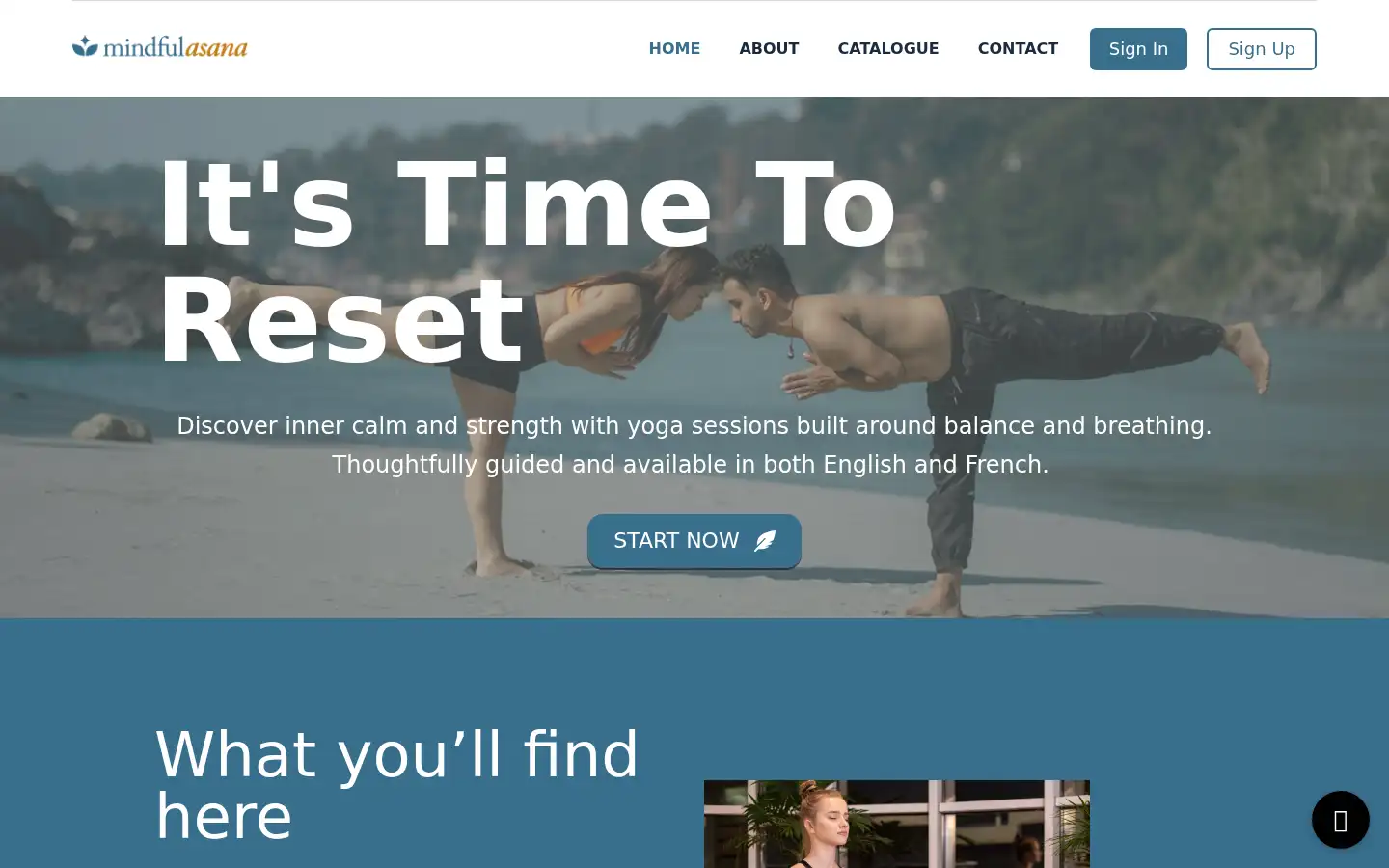 Screenshot of mindfulasana.co