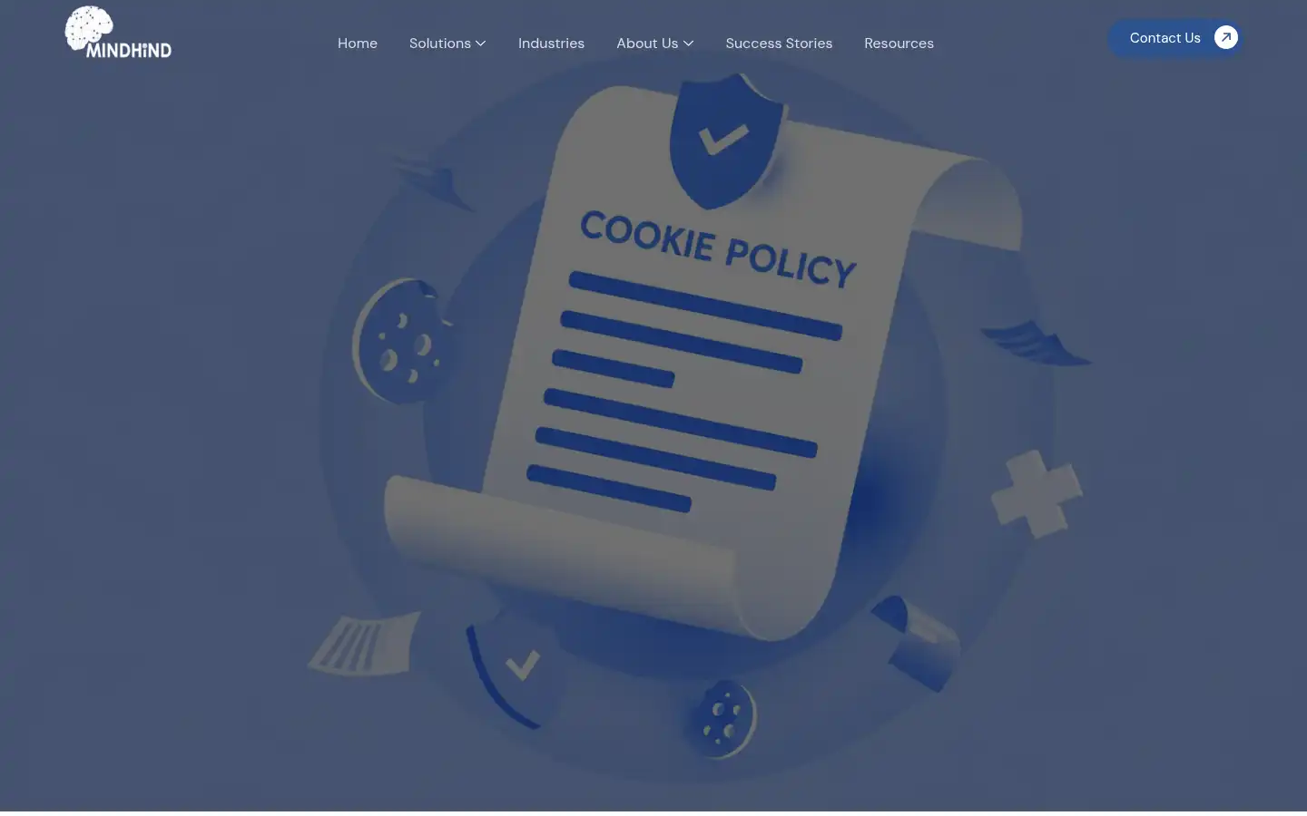 Screenshot of mindhind.com