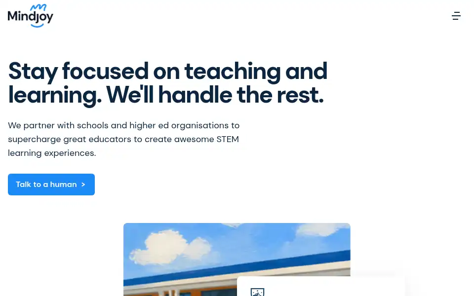 Screenshot of mindjoy.com