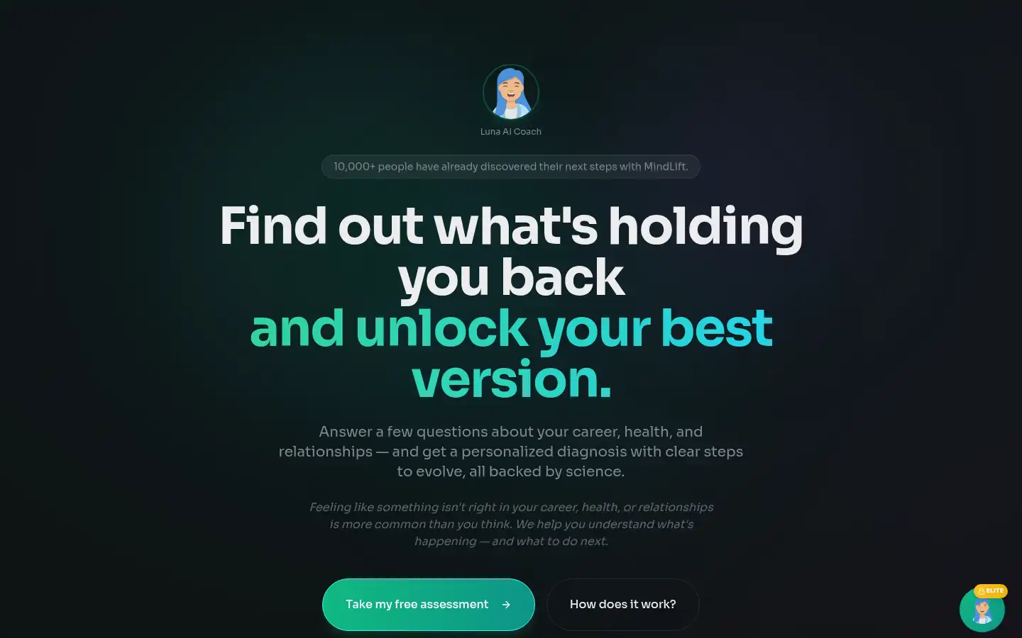 Screenshot of mindlift.es