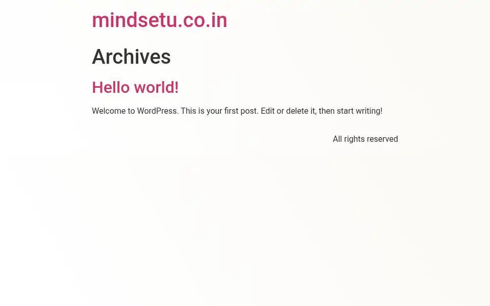 Screenshot of mindsetu.co.in