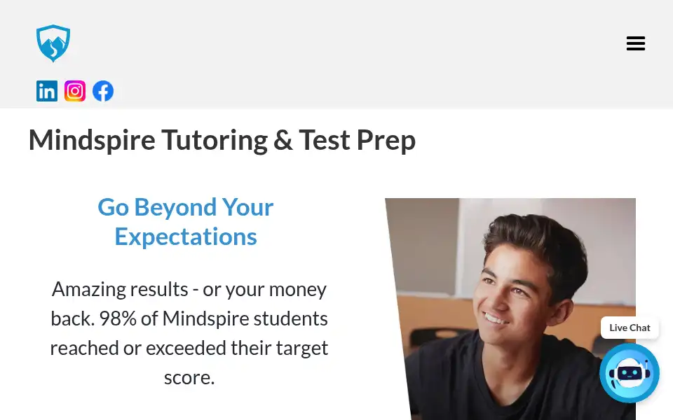 Screenshot of mindspire.com