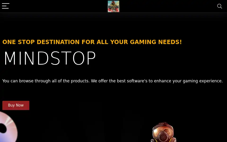 Screenshot of mindstop.store