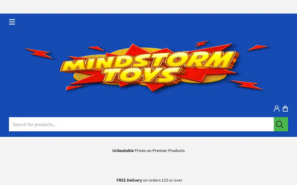 Screenshot of mindstormtoys.co.uk