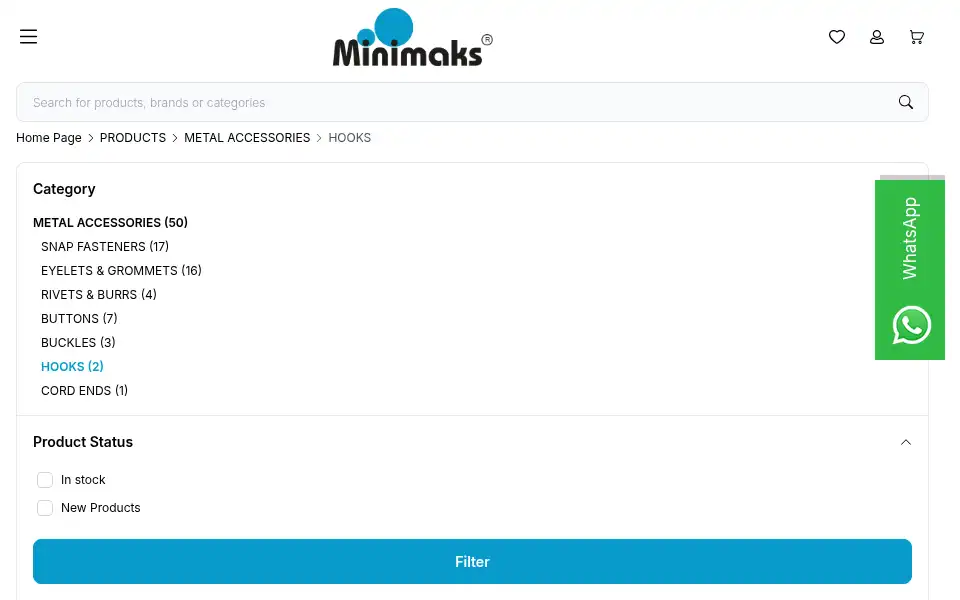 Screenshot of minimaks.com.tr