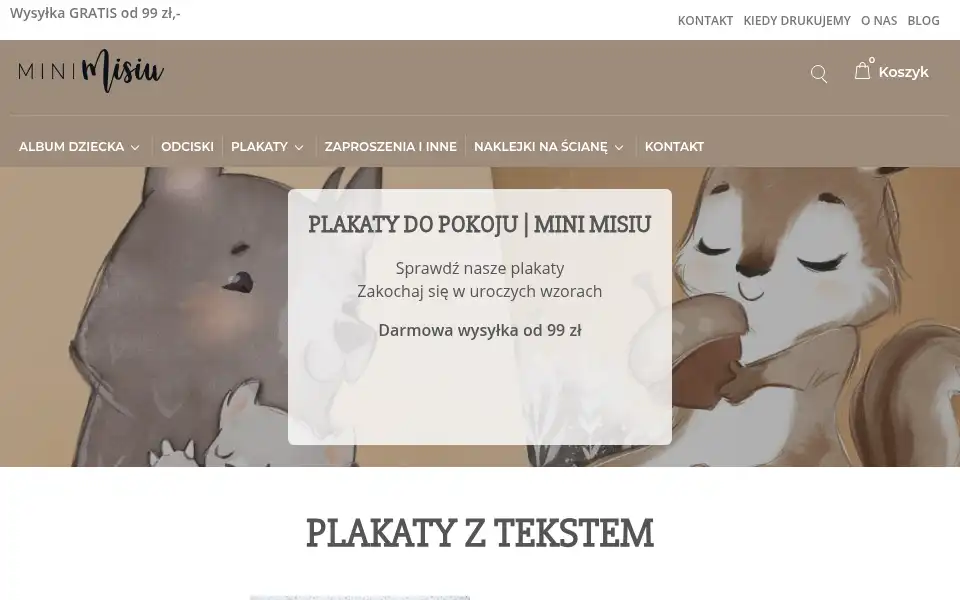 Screenshot of minimisiu.pl