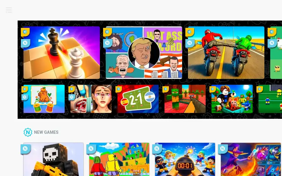 Screenshot of miniplay.com