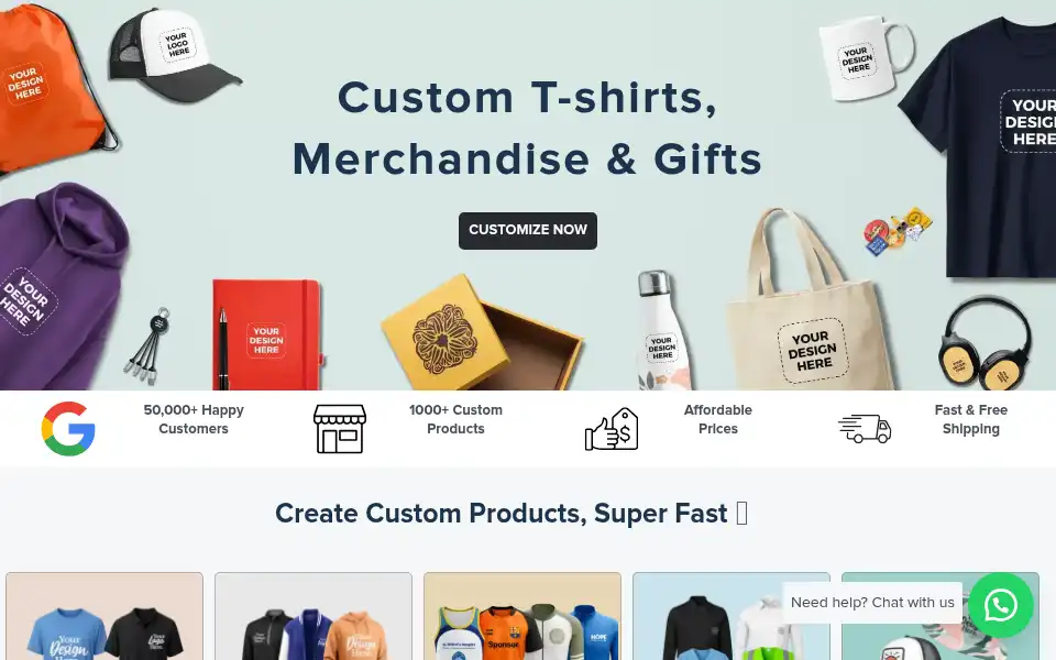 Screenshot of ministryofapparel.com