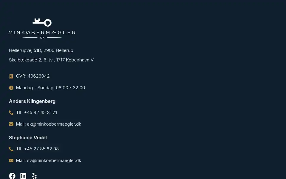 Screenshot of minkoebermaegler.dk