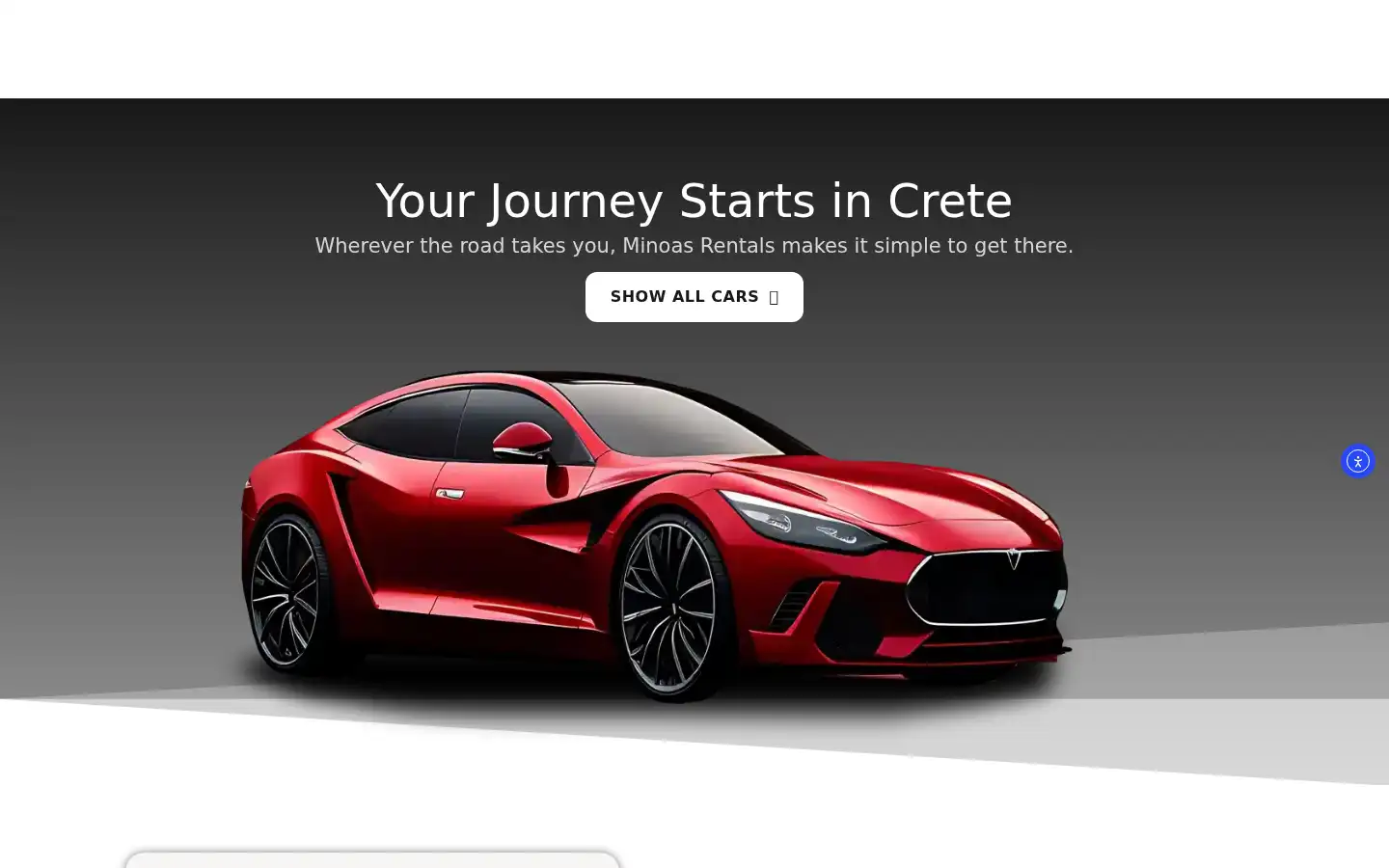 Screenshot of minoasrentals.com