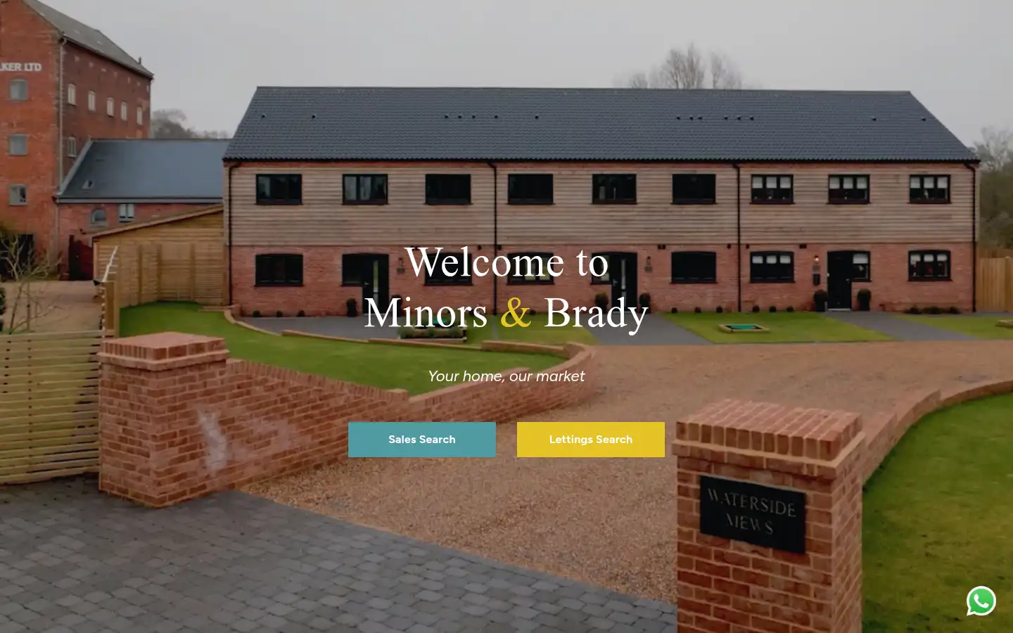 Screenshot of minorsandbrady.co.uk