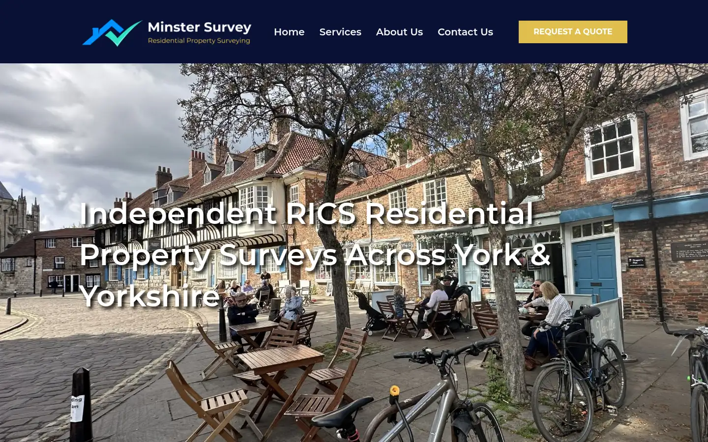 Screenshot of minstersurvey.com