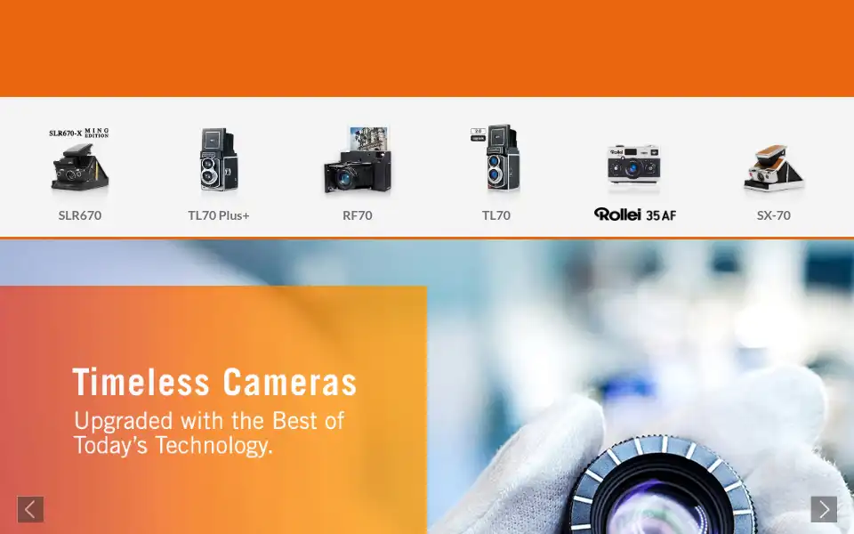 Screenshot of mint-camera.com