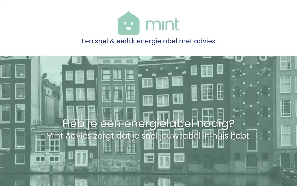 Screenshot of mintadvies.com