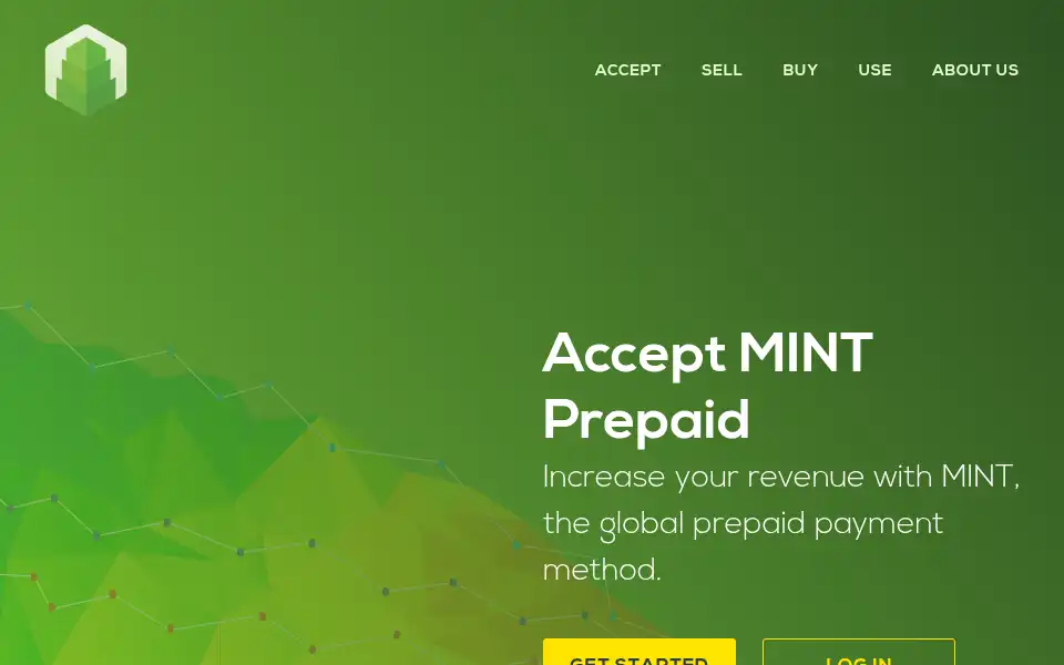 Screenshot of mintprepaid.com