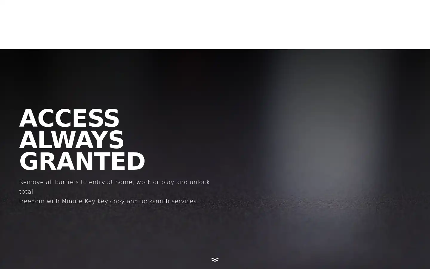 Screenshot of minutekey.com