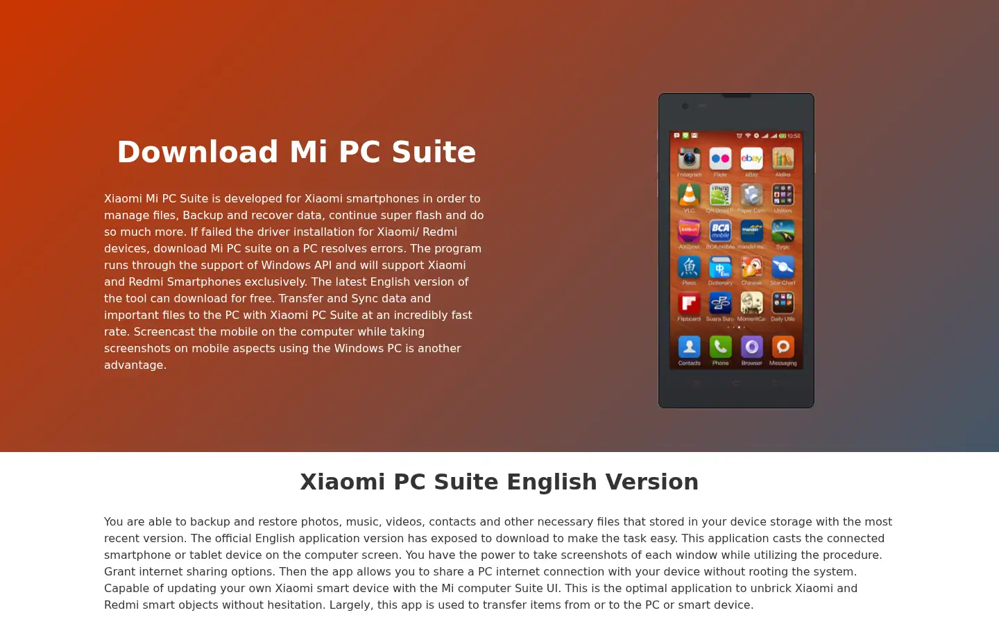 Screenshot of mipcsuite.com