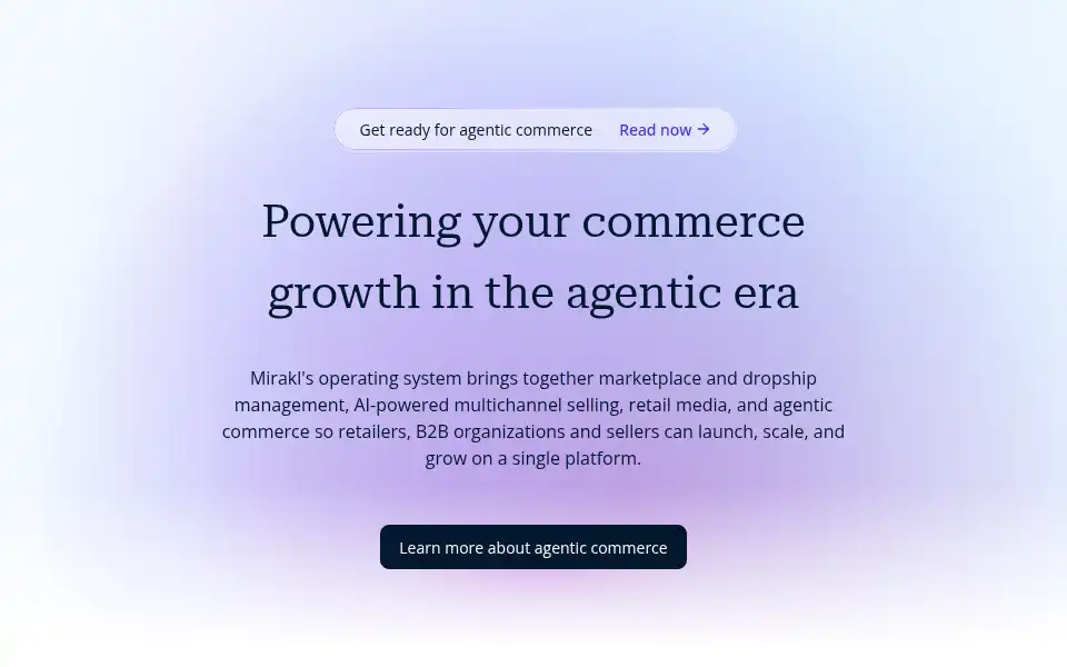 Screenshot of mirakl.com